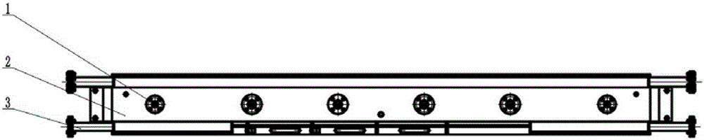 Multi-cavity flow-controllable spray header