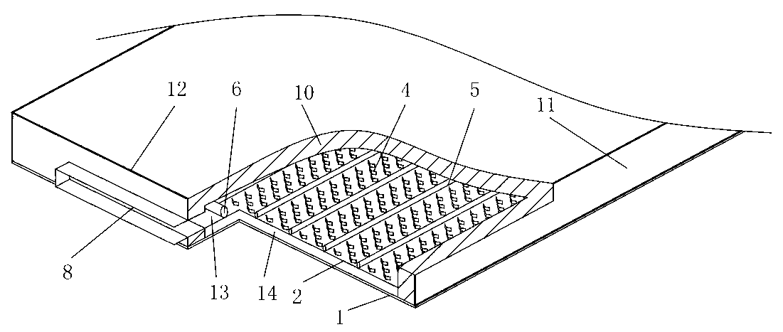 Flat-panel solar photovoltaic water-heating air-heating compound heat collector