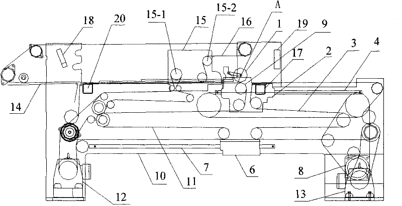 Blocked stack system for sheet positioning and paging and method thereof