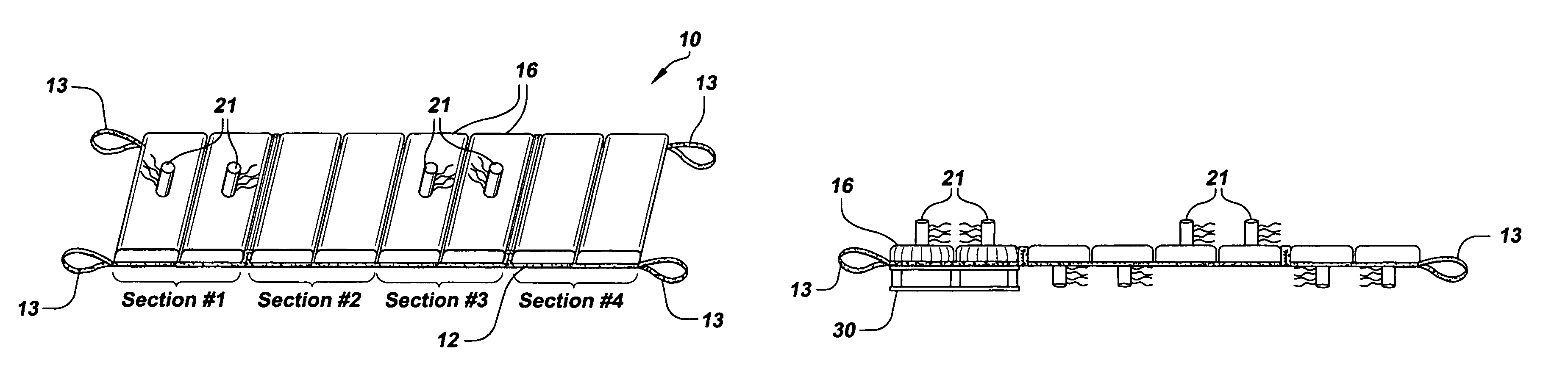 Apparatus for pipeline stabilization and shoreline erosion protection