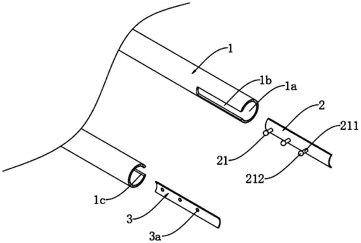 Hepatic portal blocking band with detachable buckle, timing function and no blocking pincers