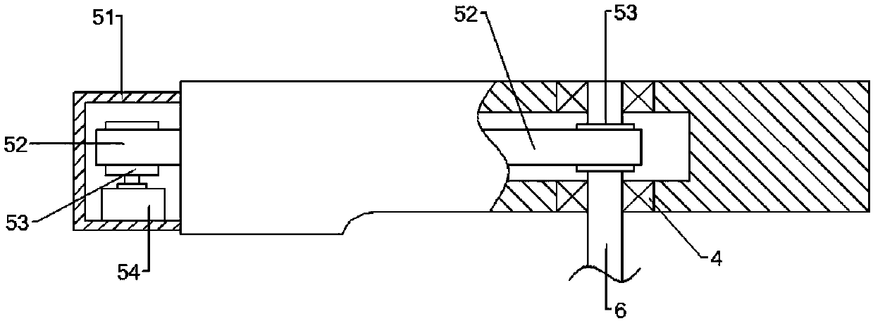 An extrusion type building coating production device based on cam driving