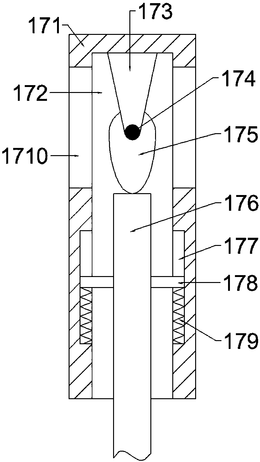 An extrusion type building coating production device based on cam driving