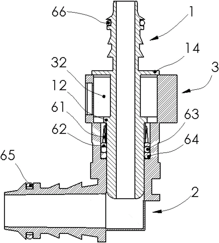 Split vehicle fuel pipe quick joint