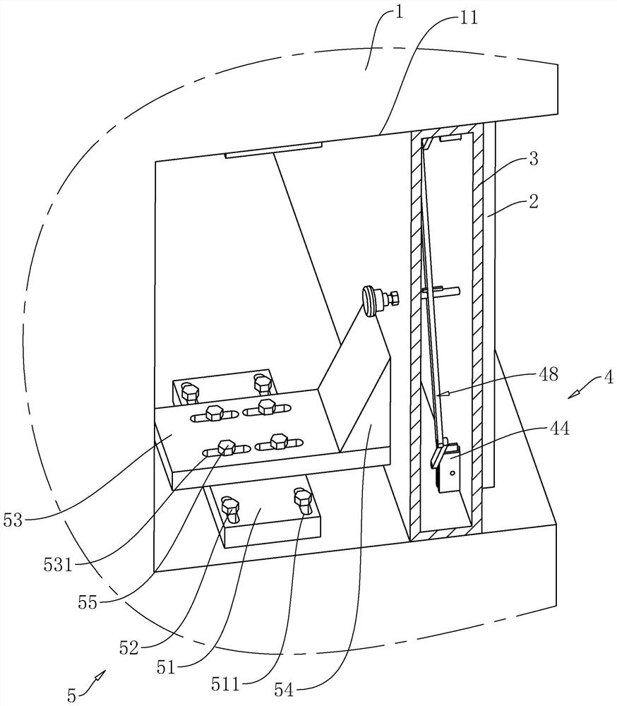 Tibetan type edge mair wall and construction method thereof