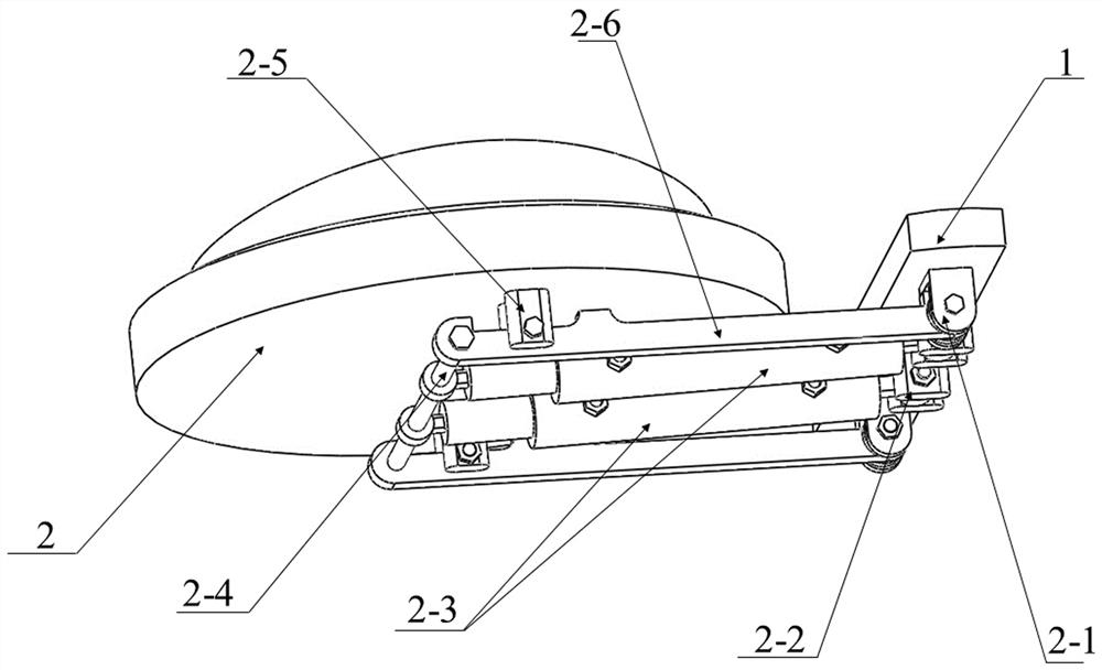 Polar region submerged body hatch cover with self-icebreaking function