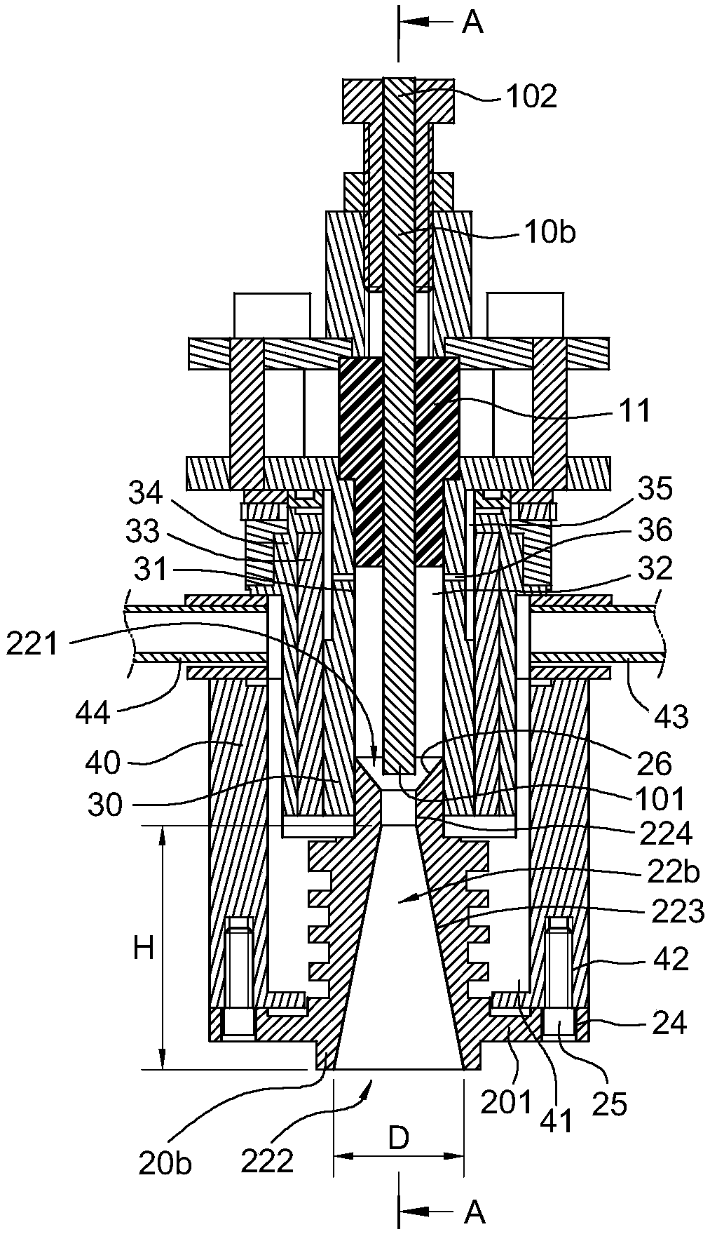 Electricity thick liquid torch trigger device