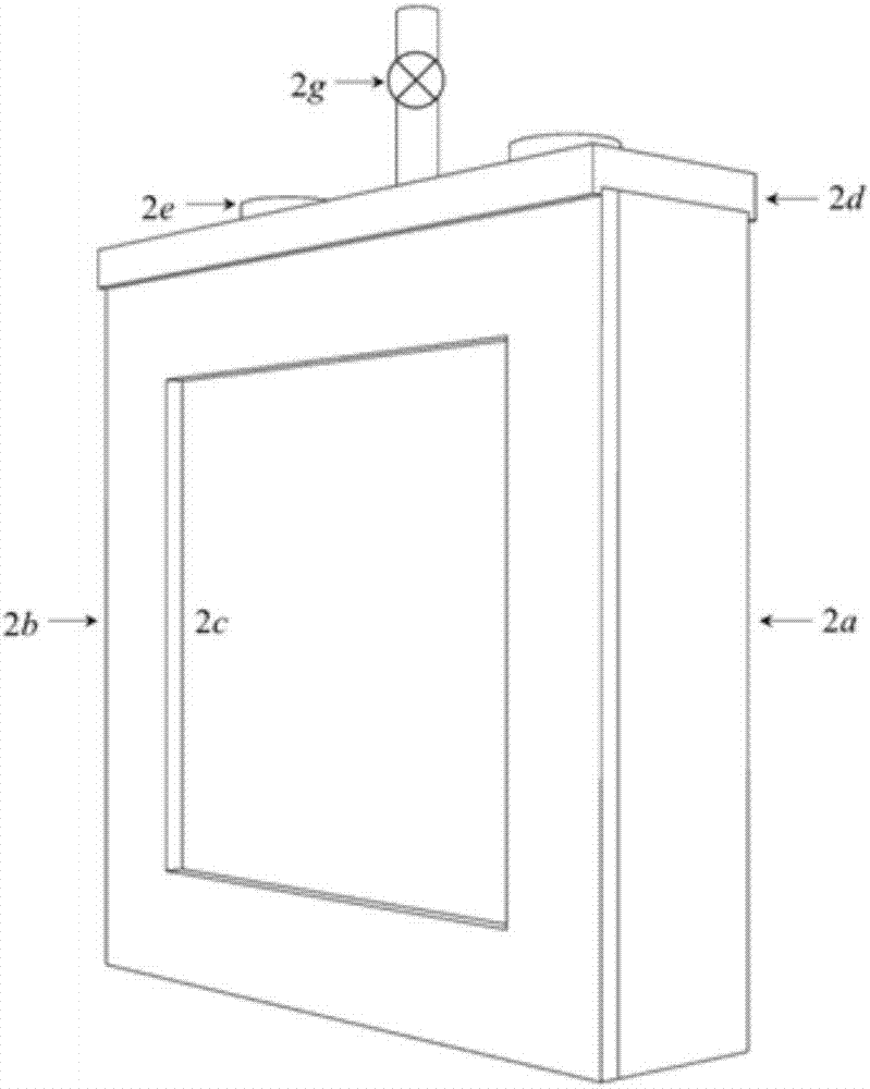 Seepage instability water inrush experiment device and method for internal filling medium of fissure and fault type geological structures