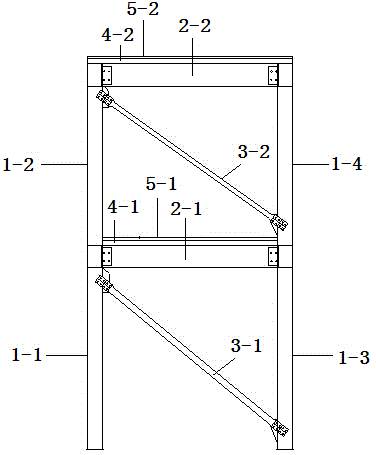 Rural low-rise assembled damping building structure system