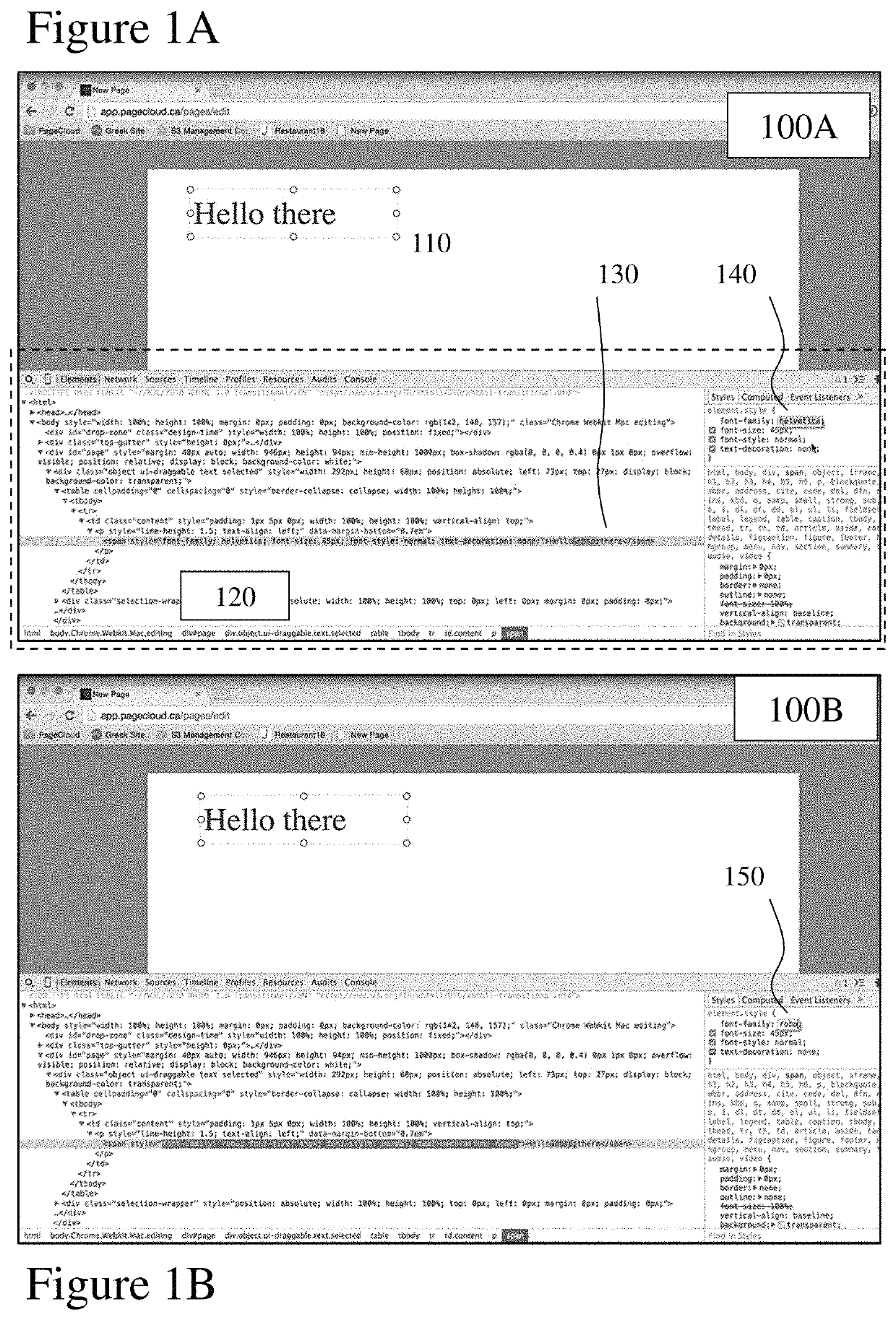 Methods and systems for WYSIWYG web content generation