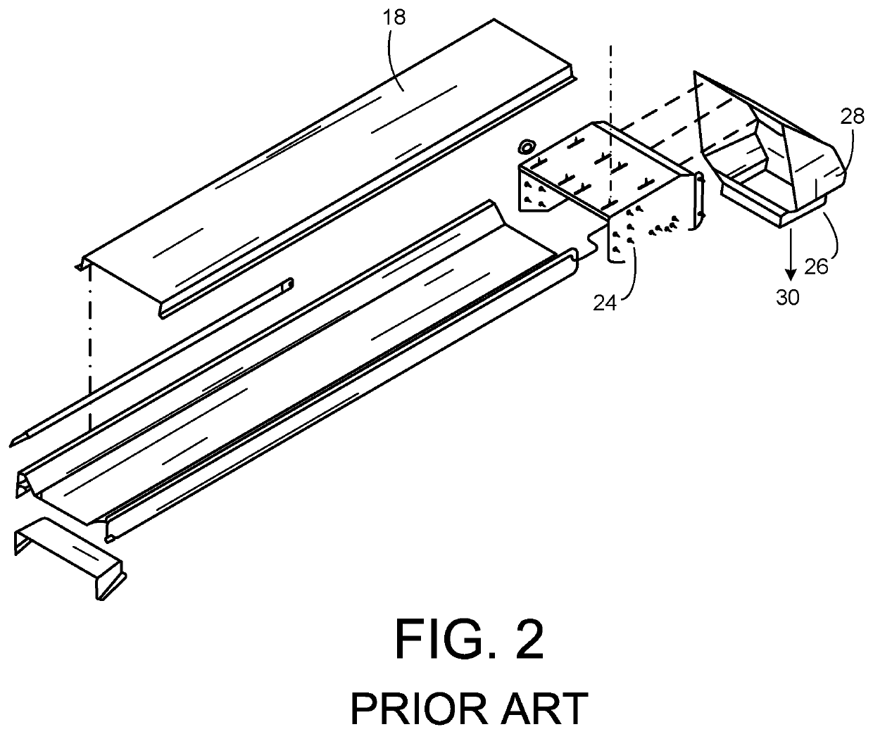 Drive over conveyor for peanuts