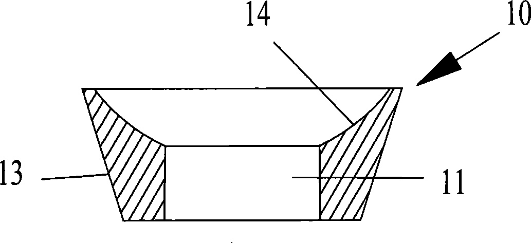 Total reflection lens