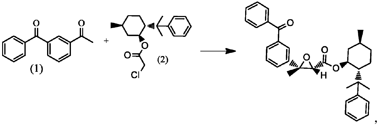 Method for synthesizing dexketoprofen intermediate