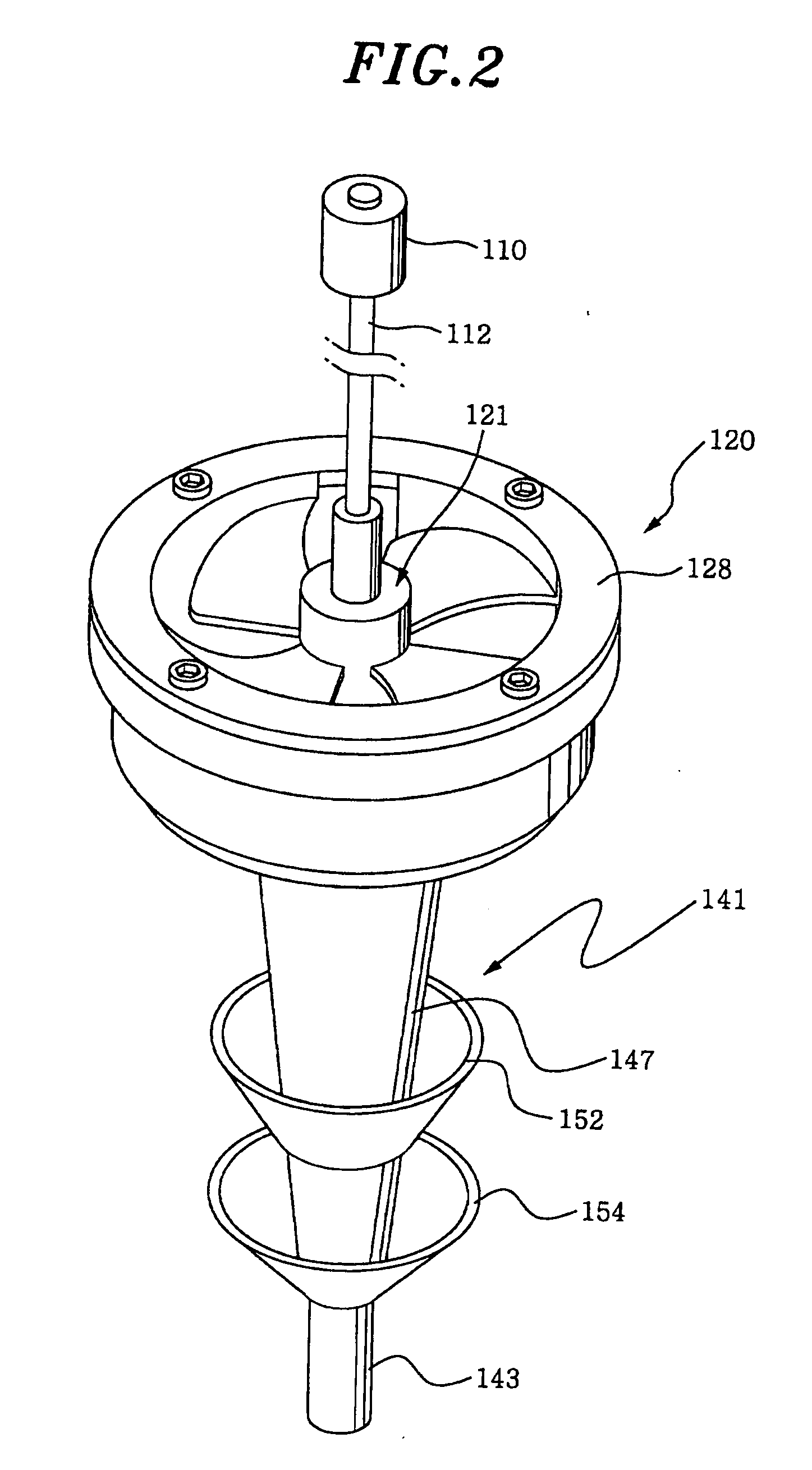 Wet type air cleaner