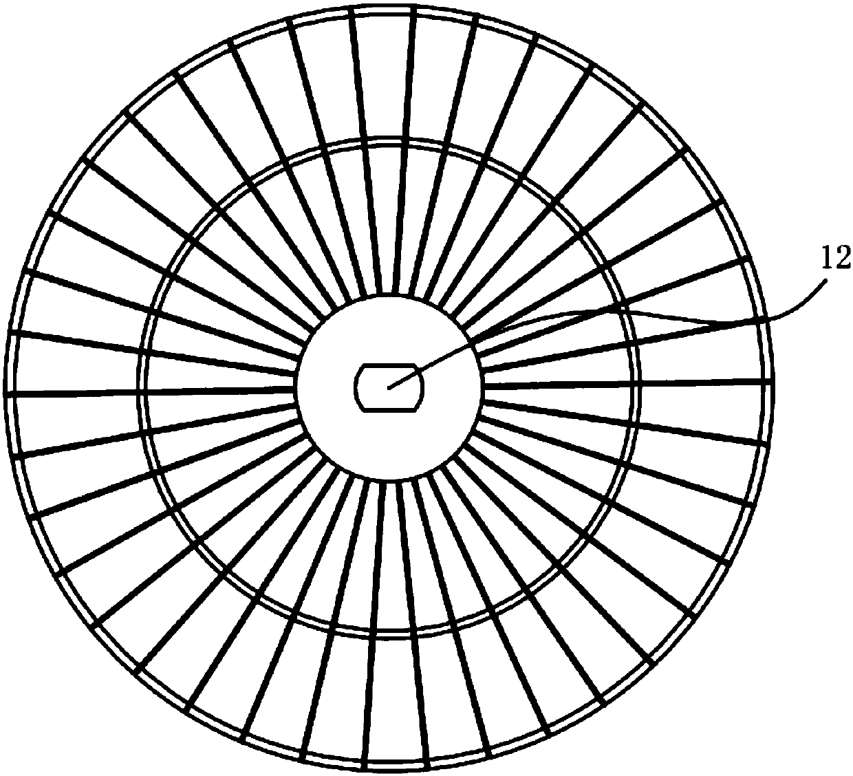 Miracle fruit washing and drying device