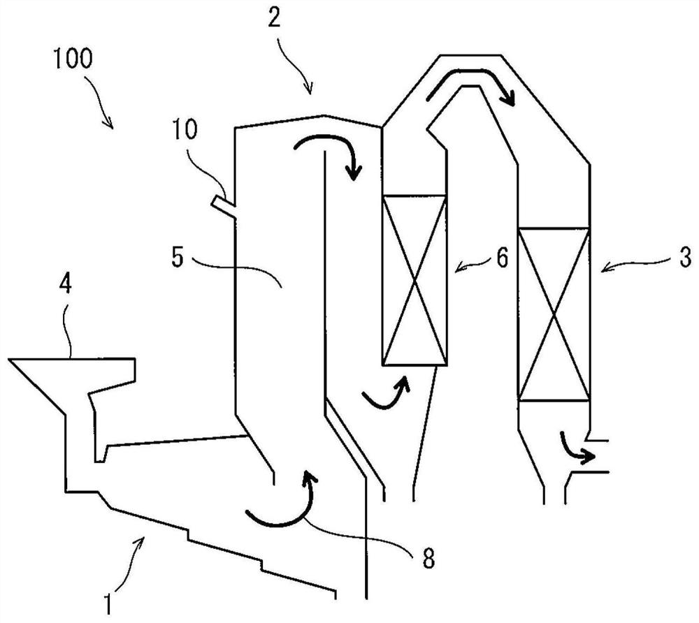 Exhaust gas discharge nozzle