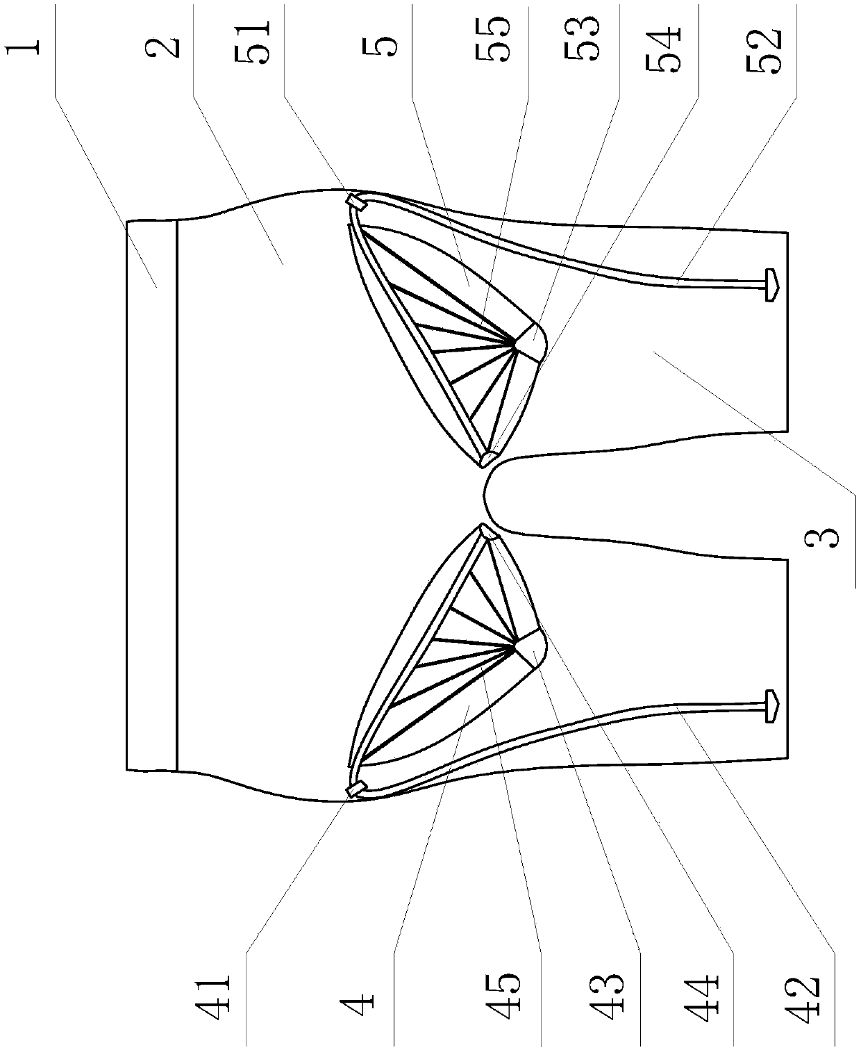 Seamless impact shorts and driving mechanism of seamless sewing machine