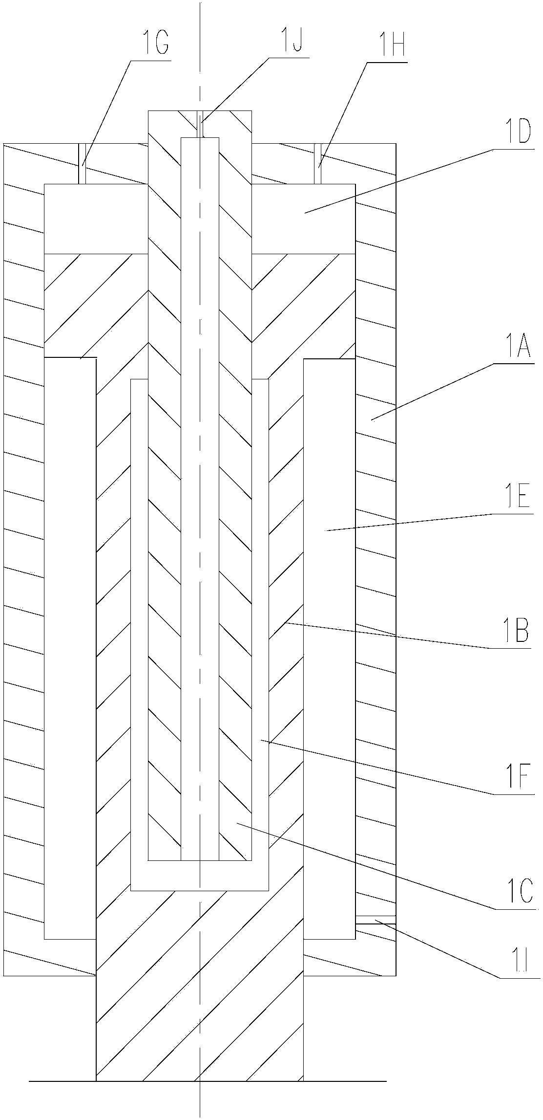 Hydraulic system of stepless speed regulation hydropress