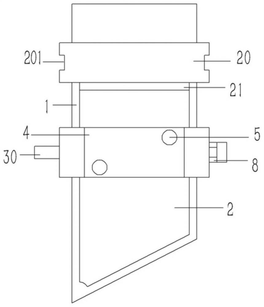 Waste box for collecting metal chips