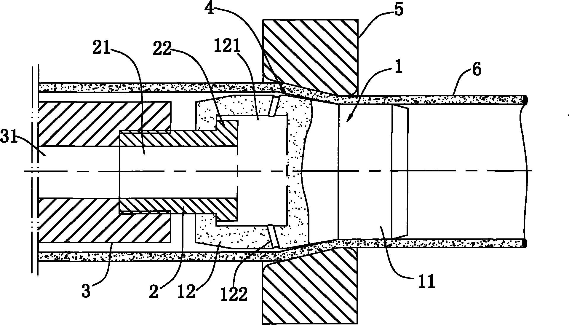 Novel strong lubrication floating core head assembly