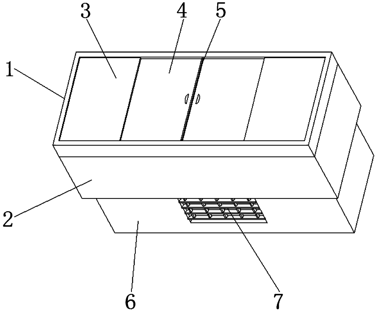 Refrigeration cabinet with safety monitoring function and monitoring system thereof