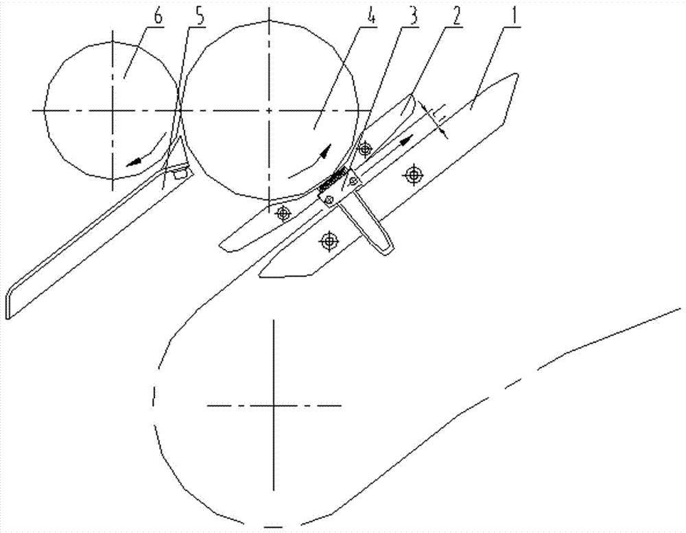 Supporting structure for movable cover plate