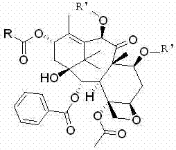 Compound, preparation method thereof and application of compound in preparation of cabazitaxel