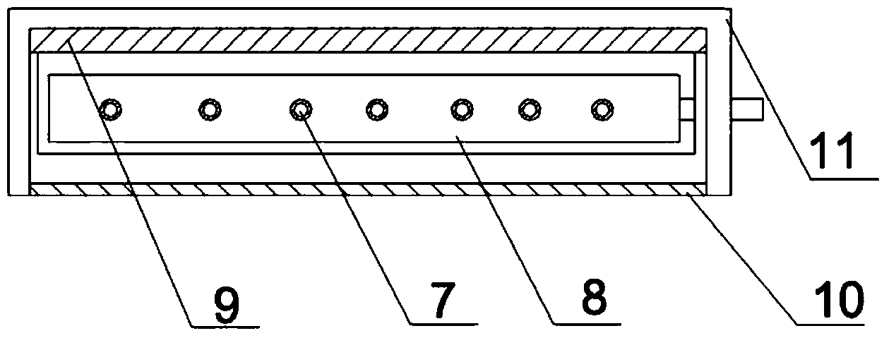 Solar energy floor heating system based on heat conduction graphite film