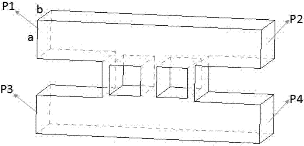 Phase dispersion compensation apparatus of waveguide branch electric bridge