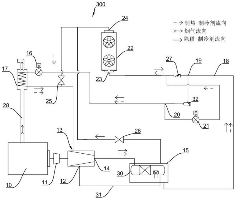 Air source heat pump unit