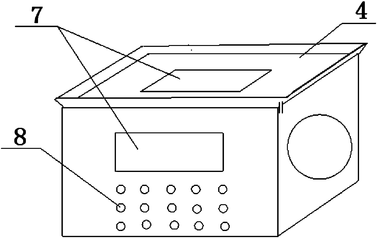 Flowmeter provided with protective cover