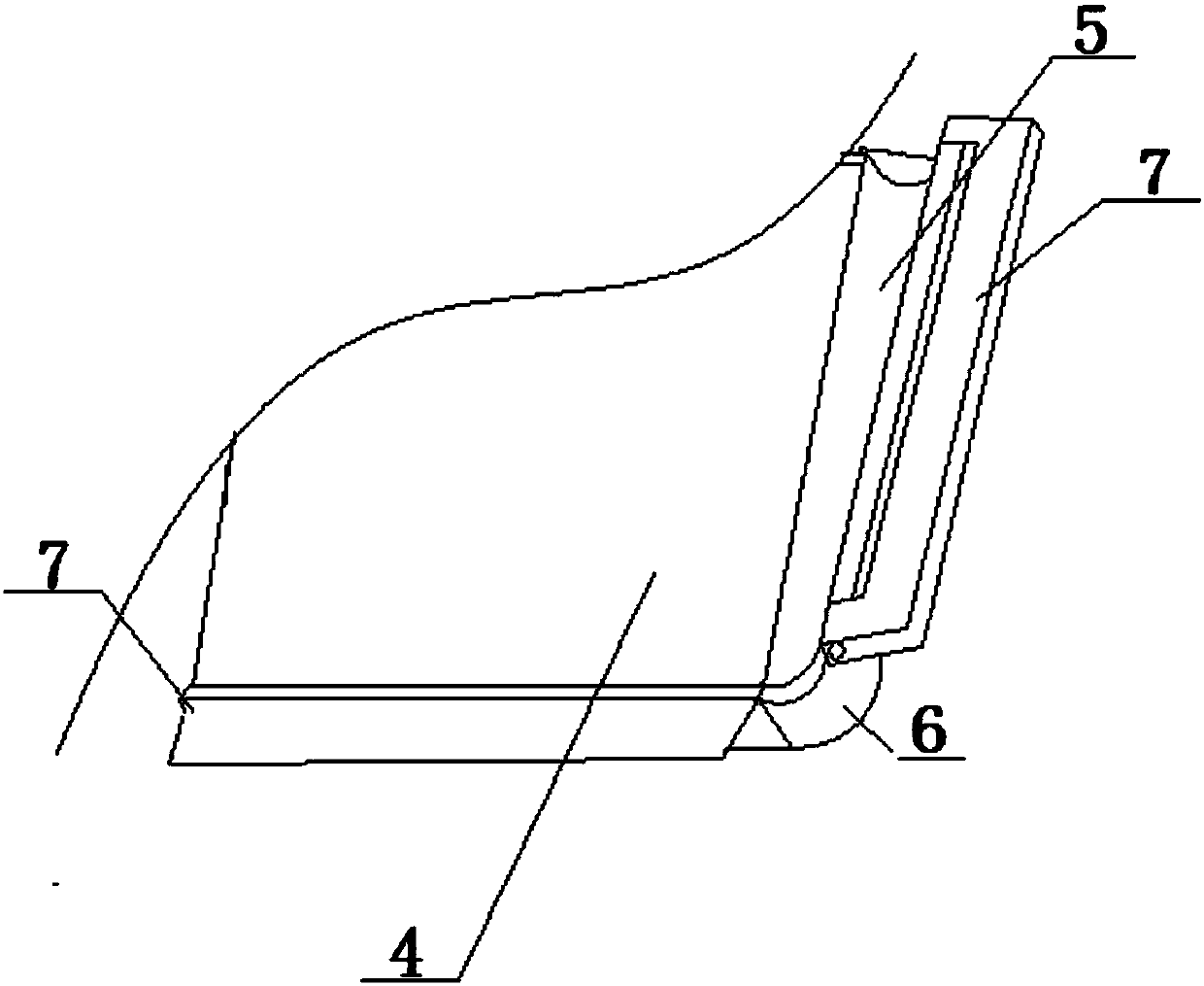 Flowmeter provided with protective cover