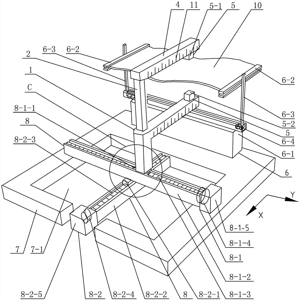 Laser measurement device for thickness of plate