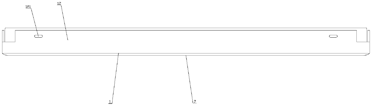 Suspended ceiling aluminum gusset plate with good heat preservation sound insulation performance