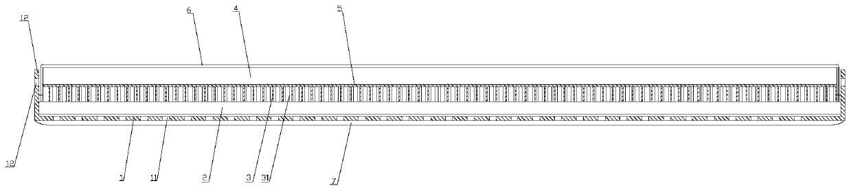 Suspended ceiling aluminum gusset plate with good heat preservation sound insulation performance