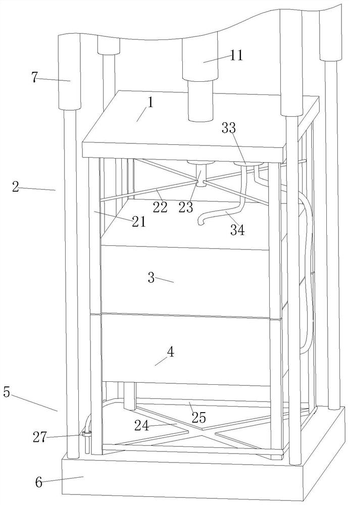 Nickel plating protection clamp and nickel plating protection method