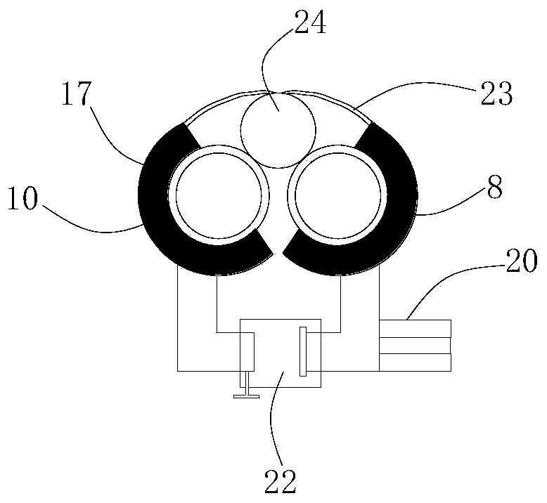 Light guide type medical angle measurement-controller