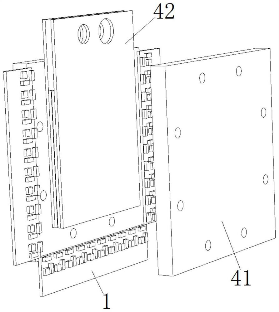 Device and method for non-destructive detection of fuel cell current density distribution