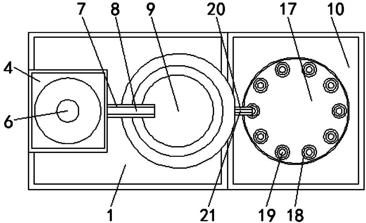 Medical automatic pill counting instrument