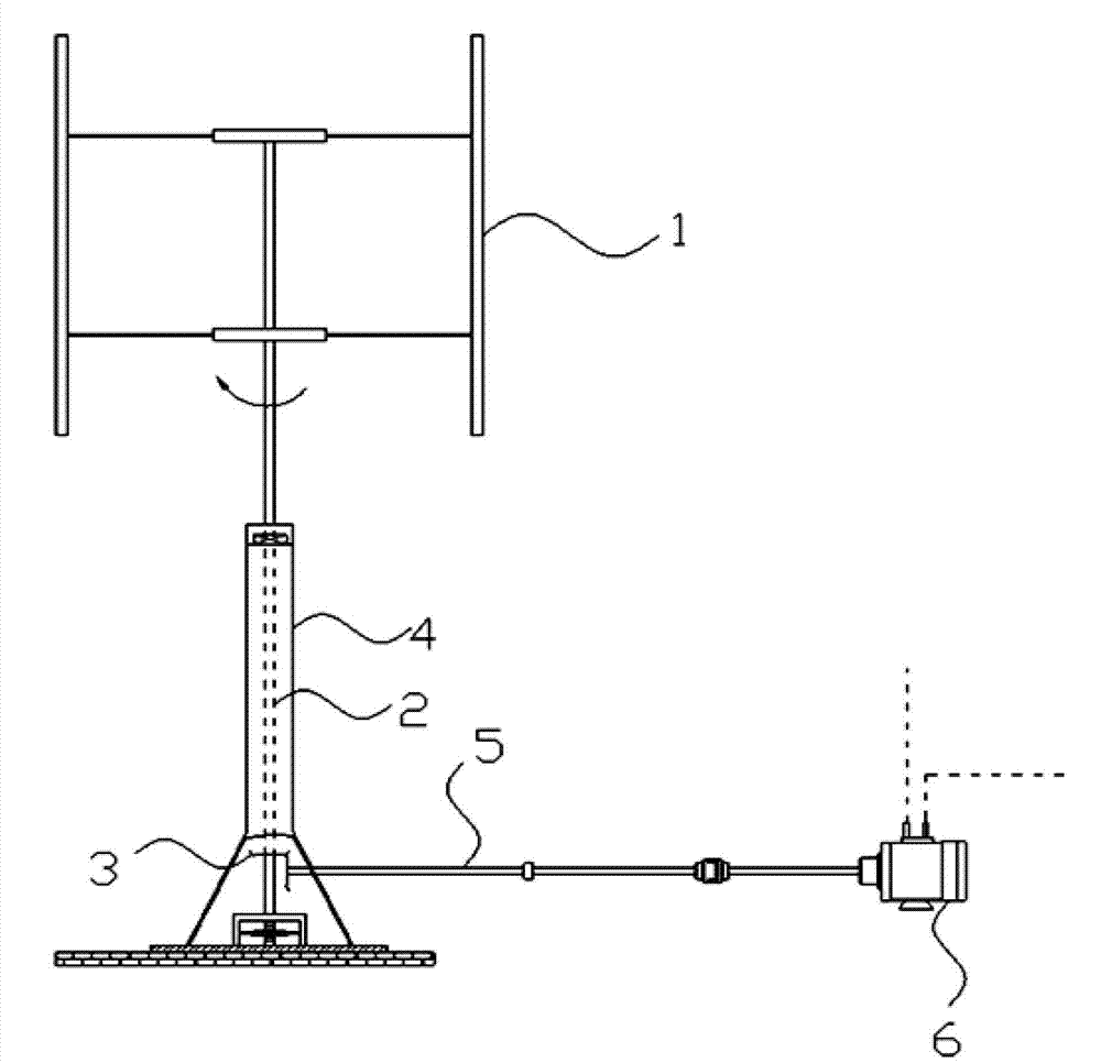 Integrated power generation system using sea wind waves