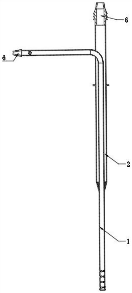 Newborn anti-hypoxia sputum suction catheter