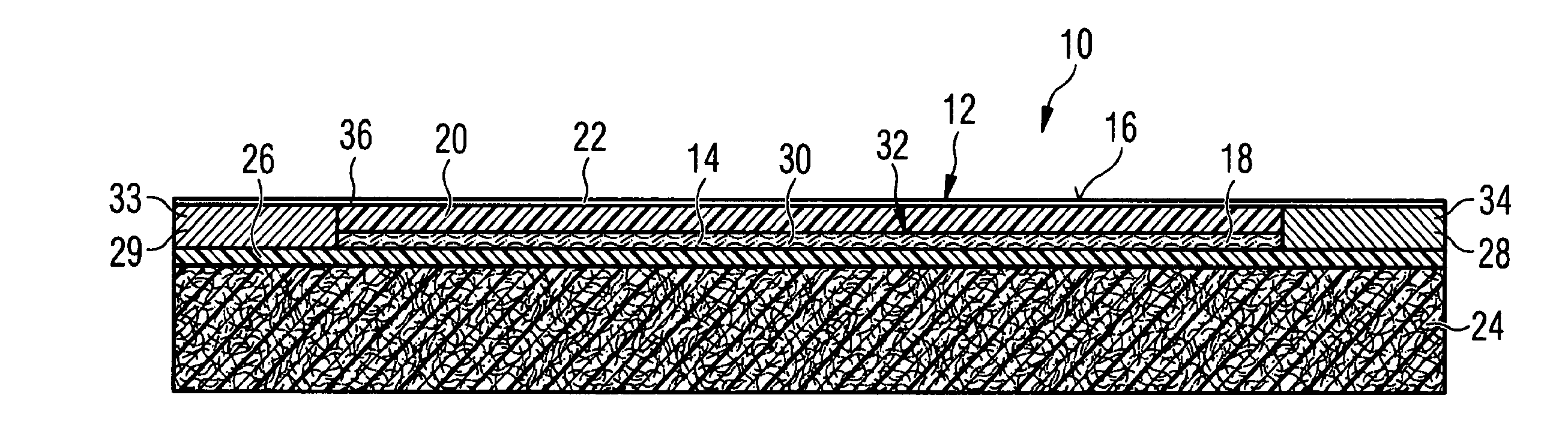 Composite Structure Having an Ice Protection Device, and Production Method