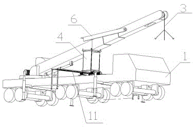 A high-rise evacuation elevator rescue vehicle