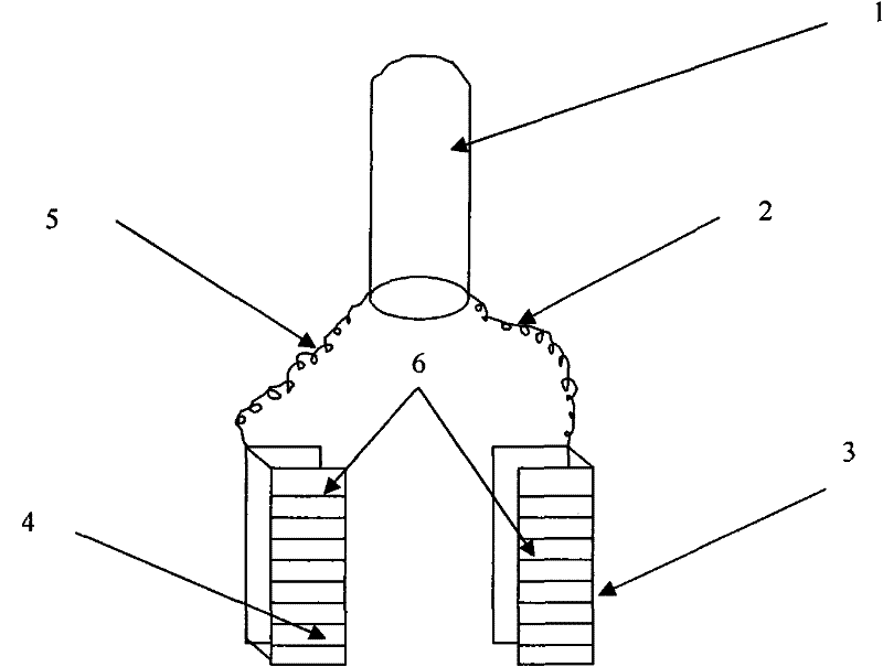 Tweezers accessory with protection against electric shock