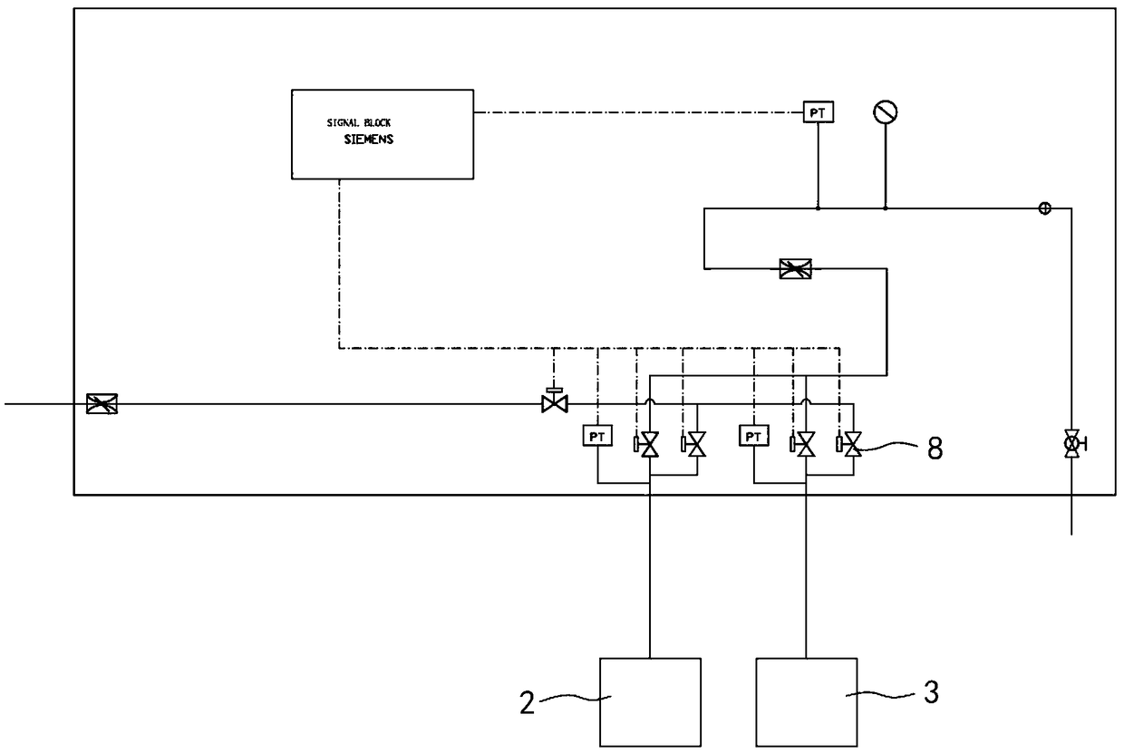 Bridge air adjusting device and control method