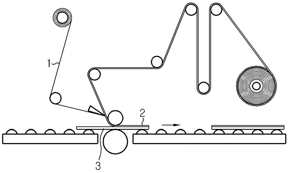 System for laminating optical film and method of manufacturing display unit using the same