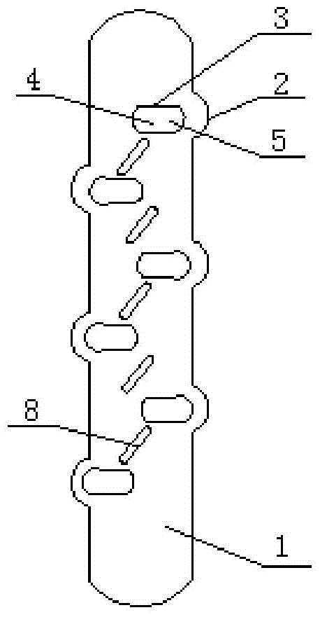 Locking metal bone fracture fixation plate