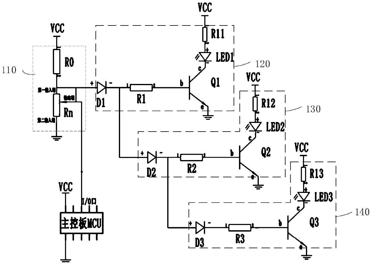 Display control circuit and device