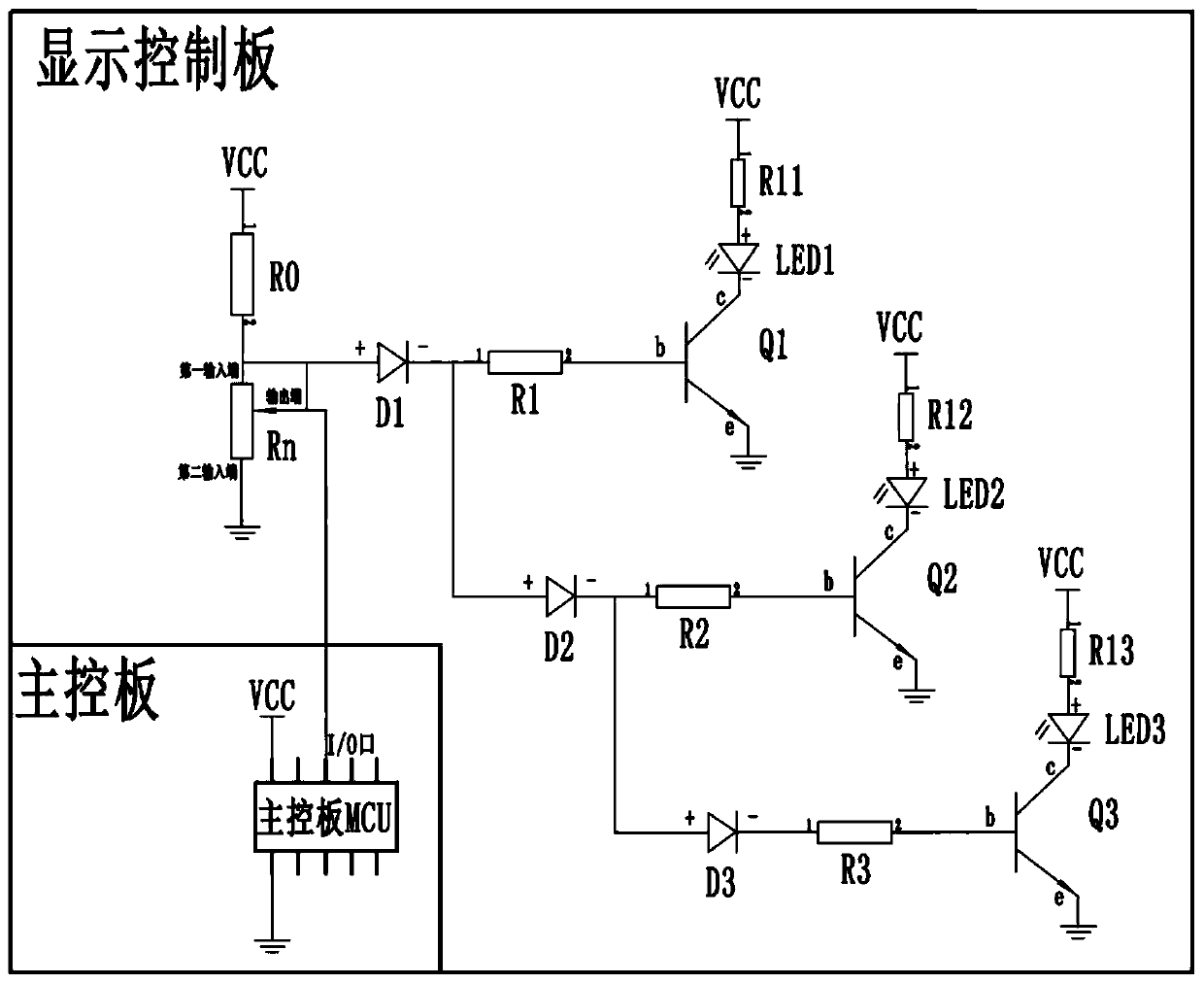 Display control circuit and device