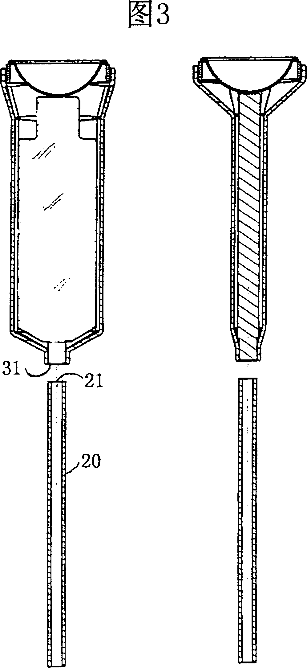 Equipment and method for detecting liquid fluid